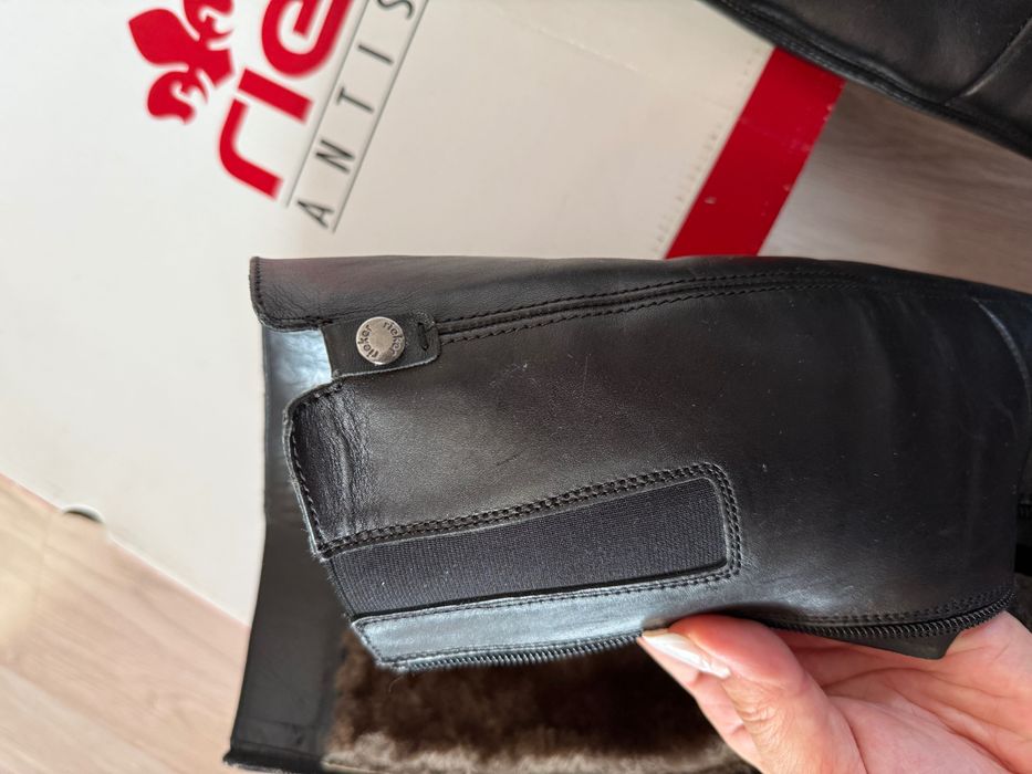 Сапоги длинные новые