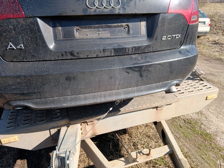 Задна sline броня за audi a4 b7