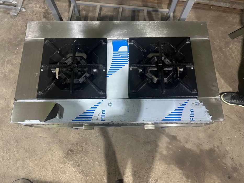 Газ плиты из нержавейки