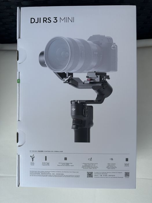 Чисто Нов Стабилизатор DJI RS 3 Mini 3 оси Gimbal