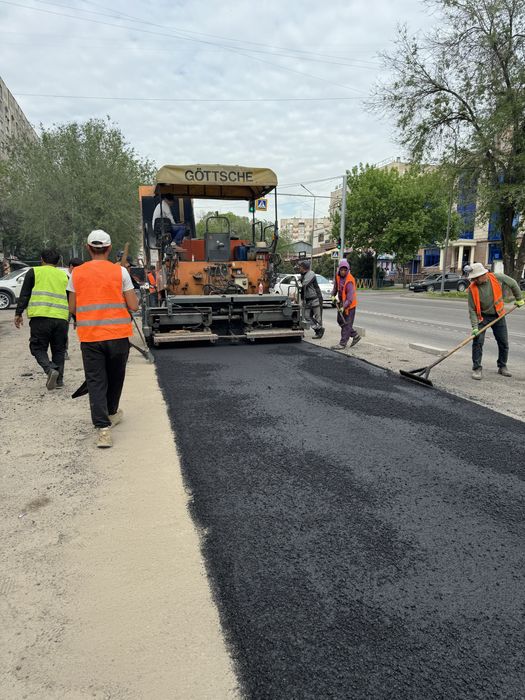 Асфальтирование/Укладка асфальта Астана