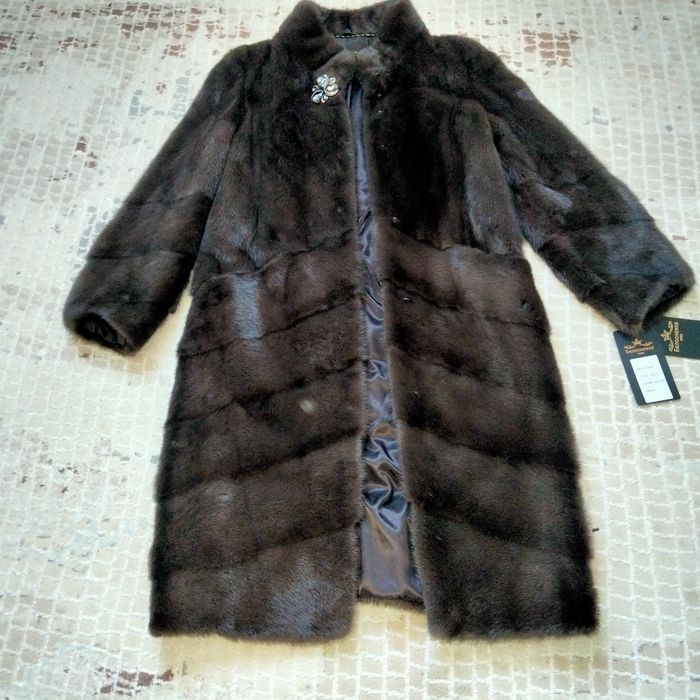 шуба норковая, 200 000