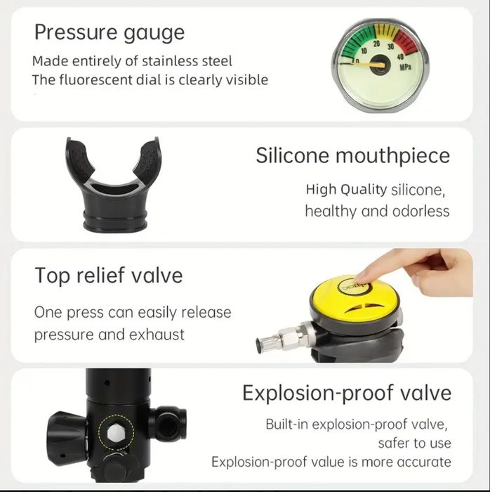 Echipament scuba diving complet