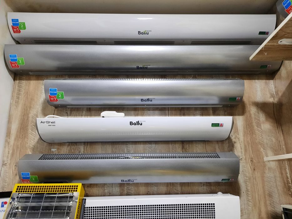 Тепловые завесы BALLU оптом и в розницу,разных размеров и мощностей