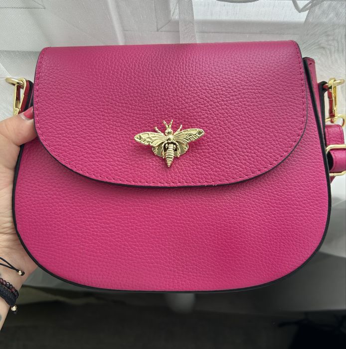 Дамска чанта естествена кожа