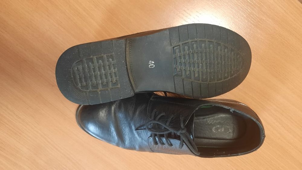 Туфли кожанные. Разм. 40. Б/у.
