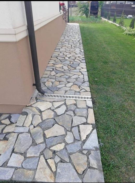 Piatra naturala de munte, pavaj piatra naturala, piatra de munte