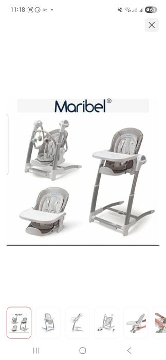 Стульчик для кормления 3 в 1