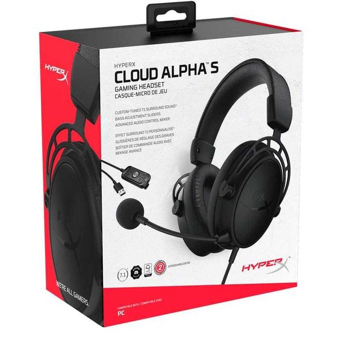 Наушники HyperX Cloud Alpha S