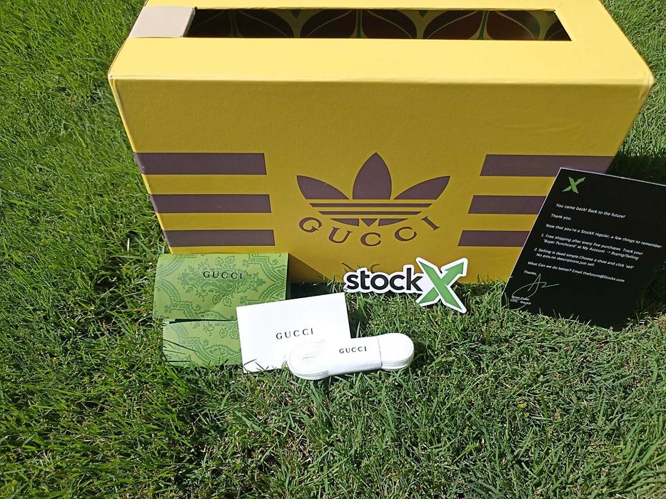 Обувки Adidas x Gucci Gazelle Black Green Red