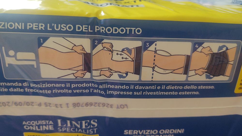 Tampoane Lines specialist pentru incontinenta Urinara la adulți