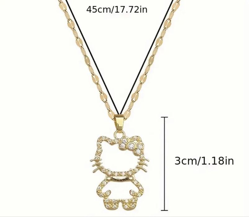 Колие Hello Kitty + Кутия и торбичка