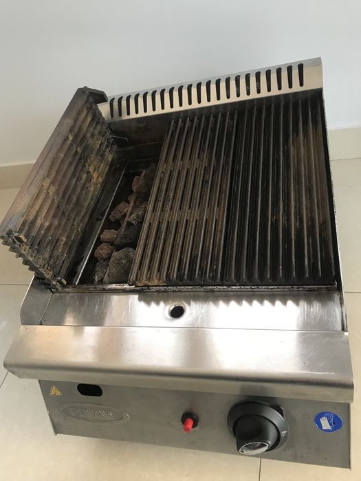 Lava gril,gazga ishlaydi