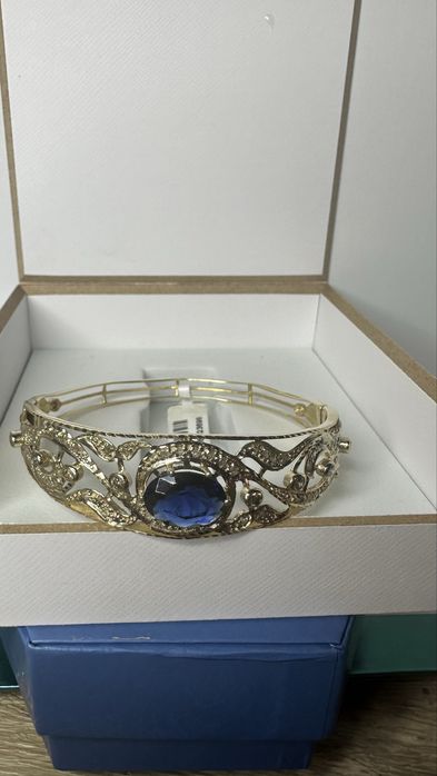 Золотой браслет с бриллиантоми