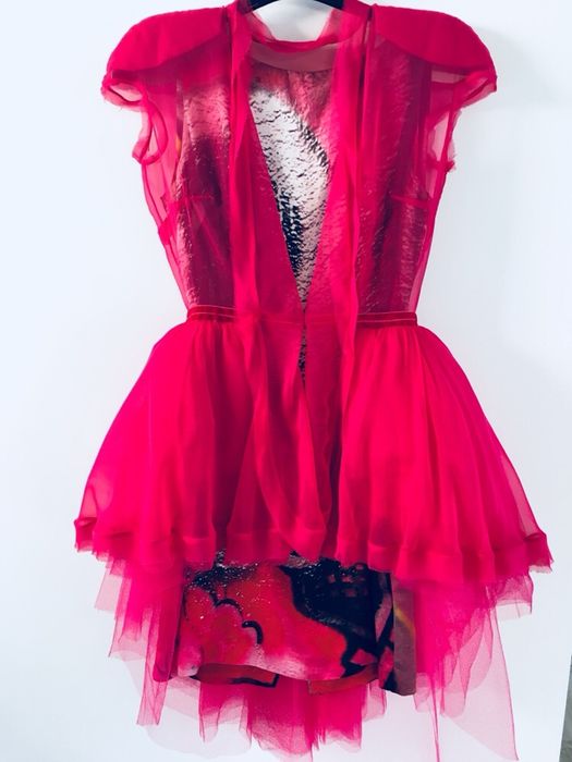 Rochie roz creator Lena Criveanu(inspirație Dior) 36