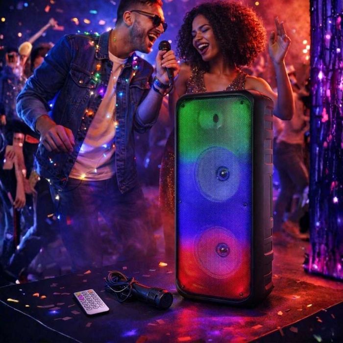 Преносим високоговорител Inovalley, Bluetooth, Акумулаторна батерия