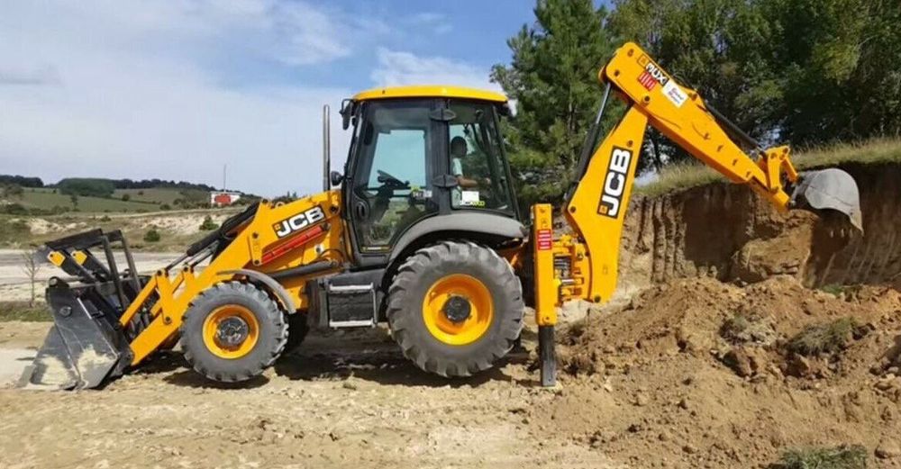 Услуги экскаватор погрузчика 3в1 трактор