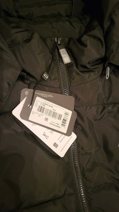 Ново черно яке Armani Exchange