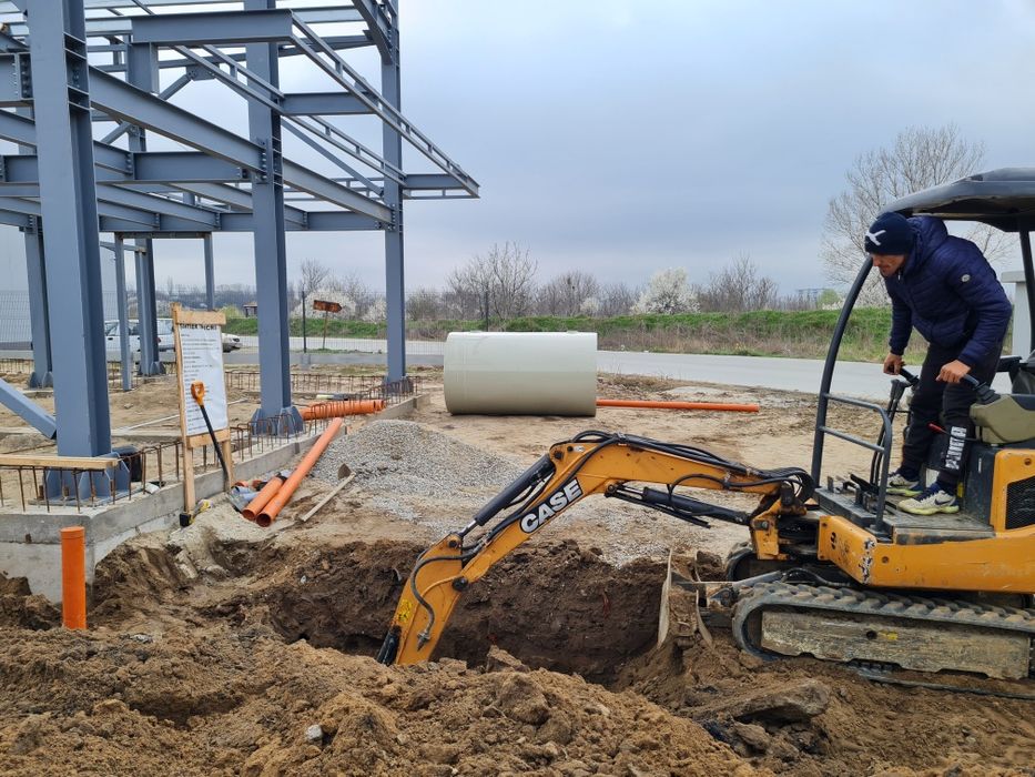 Fosa septica cu montaj