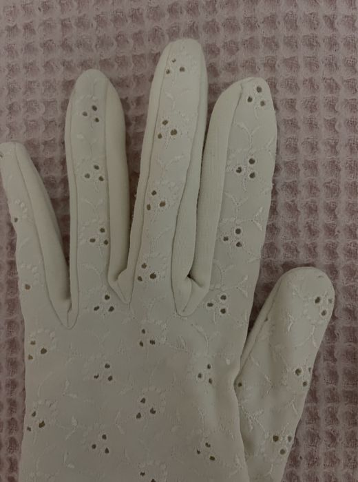 Винтидж памучни дамски ръкавици