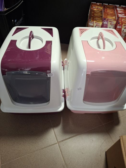 Нови!!!Закрита,затворена котешка тоалетна (котка)50×38×40в