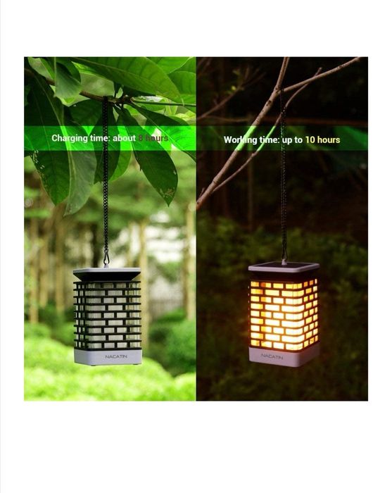 Lampa Solara cu Efect de flacara