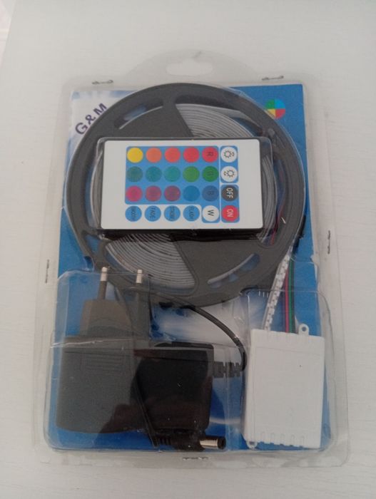 LED STRIP контрольер-заряд-пулть-светодиодная-лента