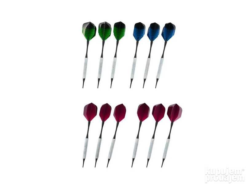 НОВИ! Електроен дартс / мишена за дартс / синьо - червен борд