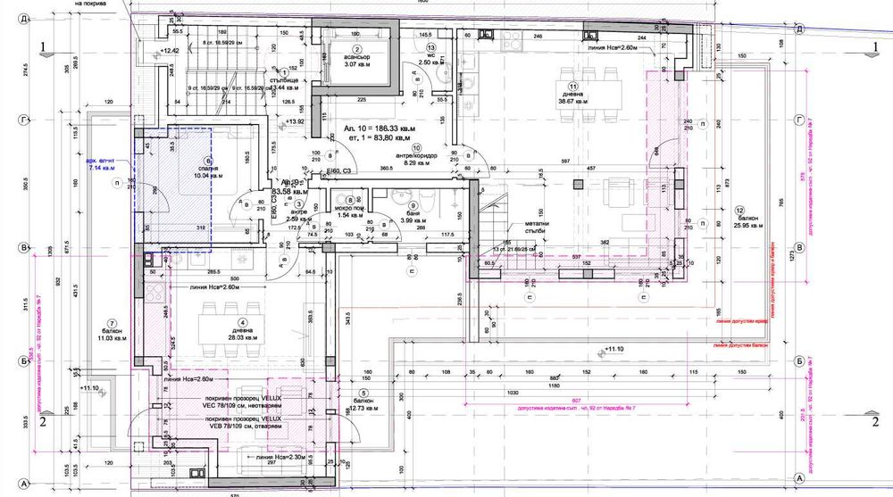 Продава се Мезонет в Варна, Окръжна болница - 218 кв.м за 1826 €/кв.м - Снимка #3