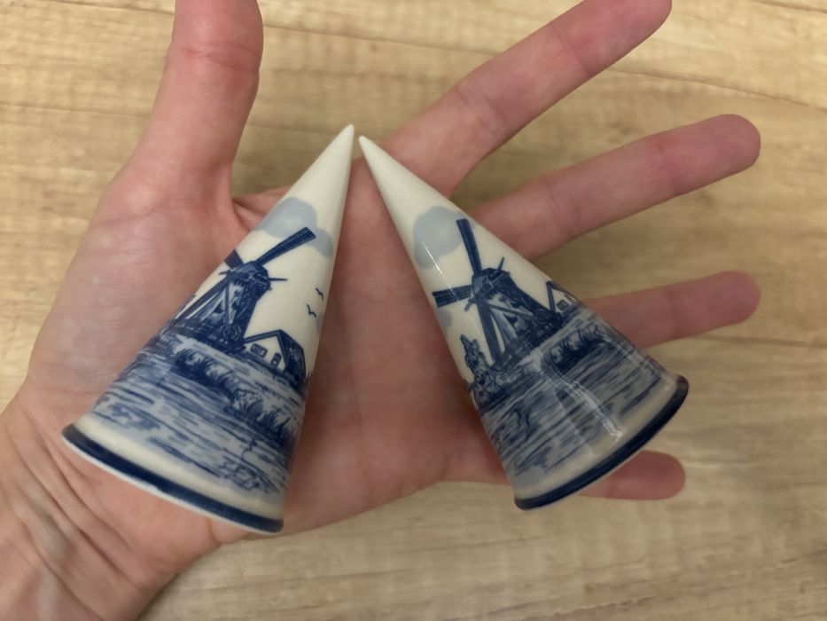 Vand set solnite sare - piper, ceramic, suvenir deosebit Olanda