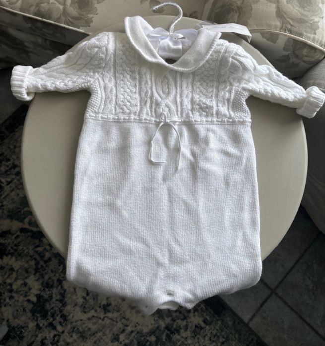 Costumas crosetat Ralph Lauren 3-6 luni