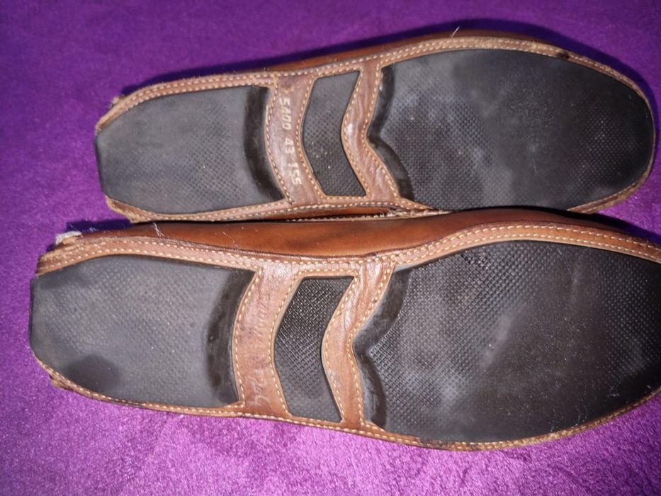 Vind mocasini piele