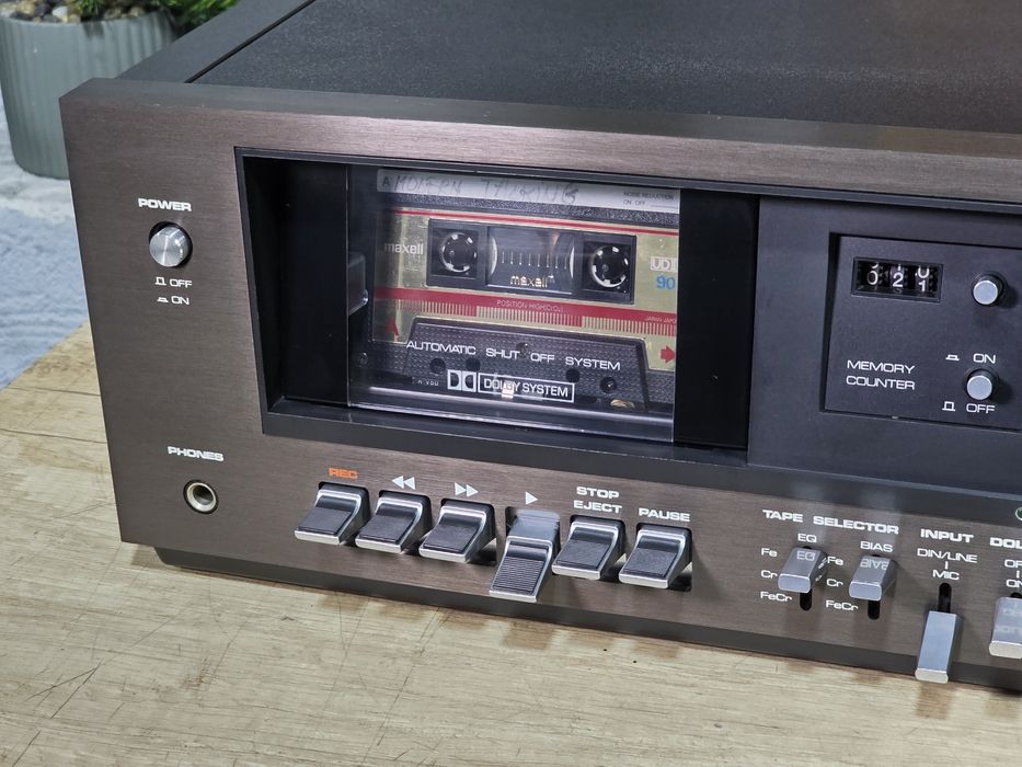 Casetofon deck DUAL C-809, vintage retro hifi , impecabil