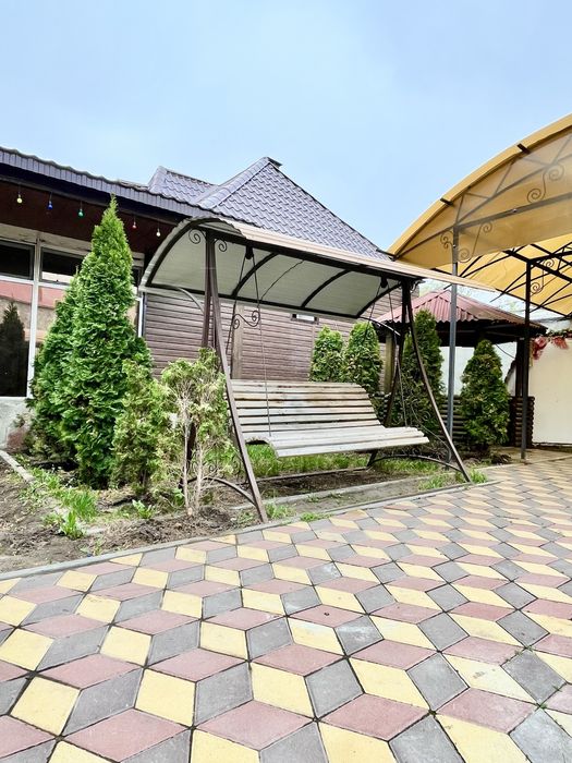 Баня в центре с уличным бассейном