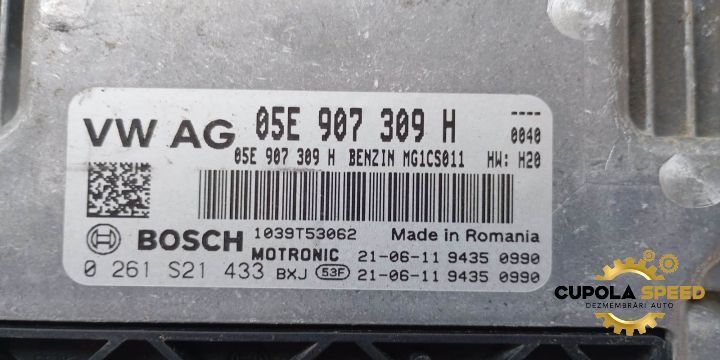 Calculator motor ECU 1.5 TSI TFSI MG1CS011 0261S21433  05E907309H Vol