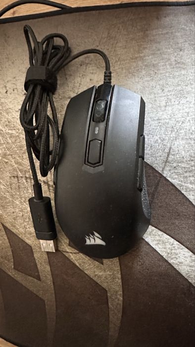 Kit gaming Corsair 3in1 - Tastatura RGB, Mouse RGB, Mousepad