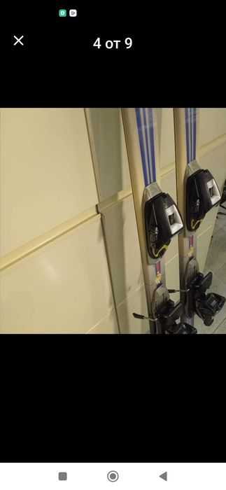 Ски Rossignol 177см Тооn carv  и автомати Salomon 750