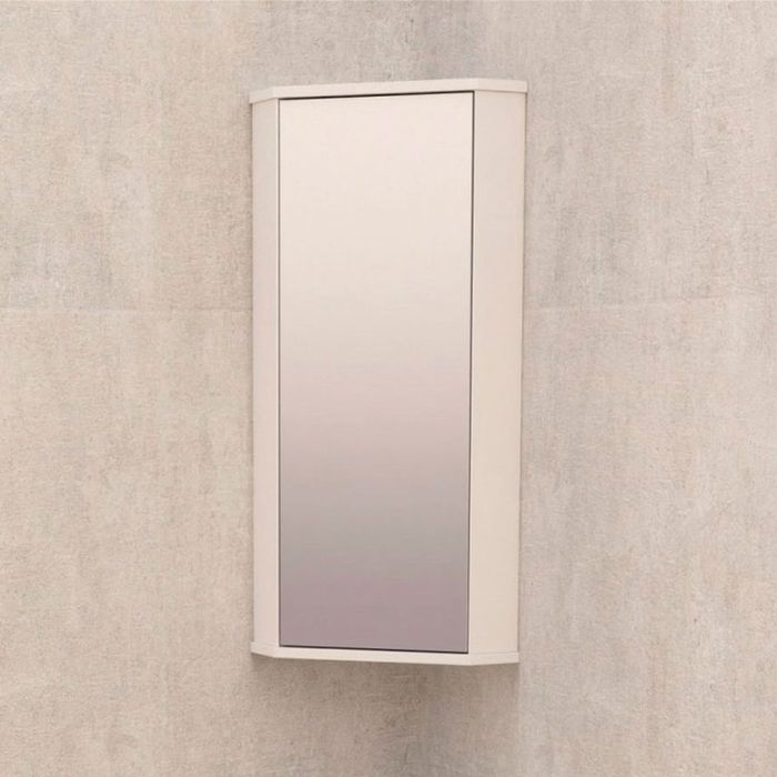 80см Ъглов шкаф за баня от PVC