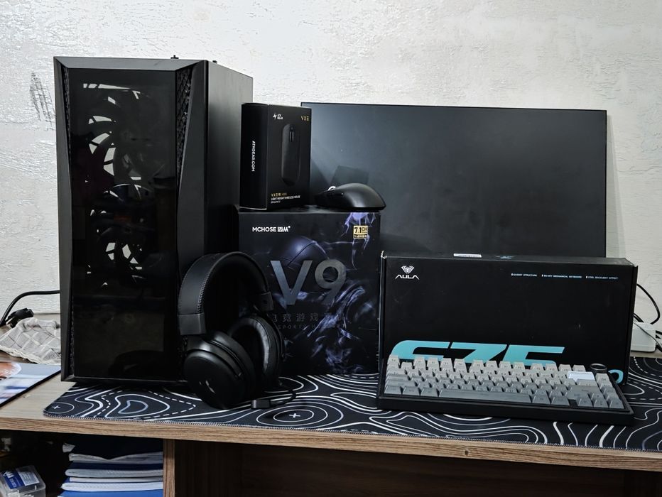 Полный игровой сетап — RTX 3070 + 200Hz монитор + периферия