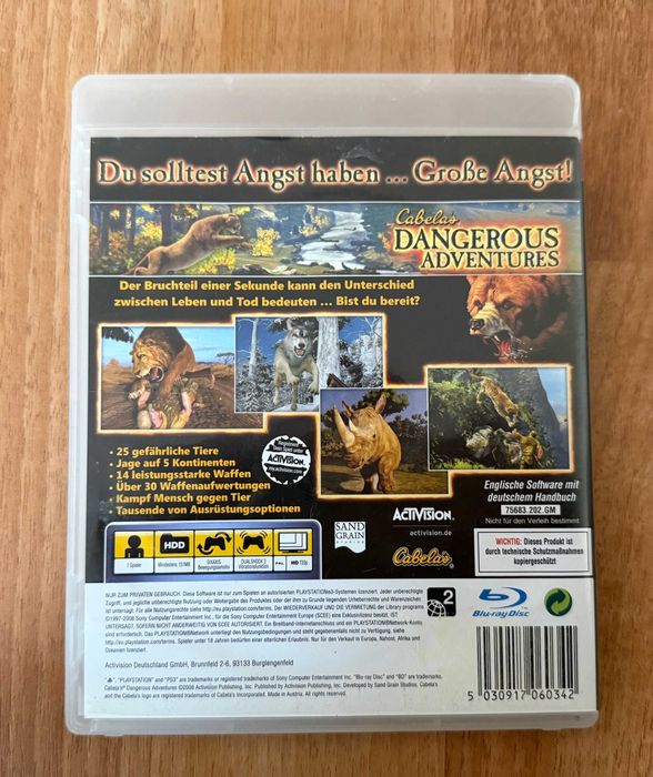 [ PS3 > Cabela's Dangerous Adventures за PlayStation 3