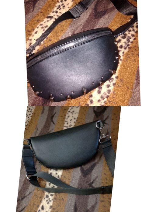 Сумка на пояс почти новая