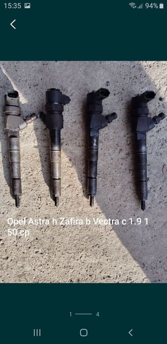 Injector injectoare Opel Astra h Zafira b Vectra c 1.9 150 cp