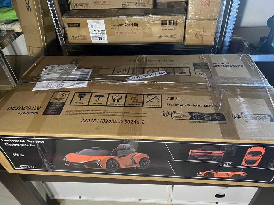 Детска електрическа количка 12V с дистанционно управление