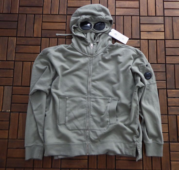 Мъжки суичър CP Company Goggle ful Zip Hoodie размер XL
