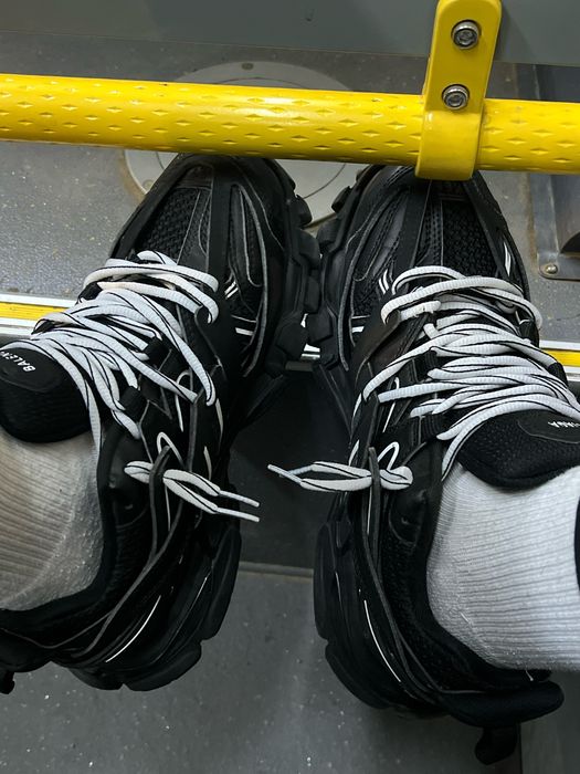 balenciaga track 1 black кроссовки