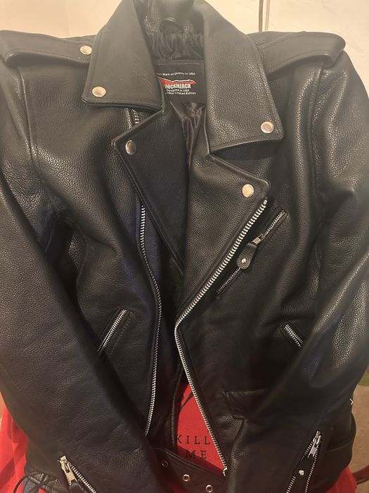 Кожаная косуха ROCKMERCH | США