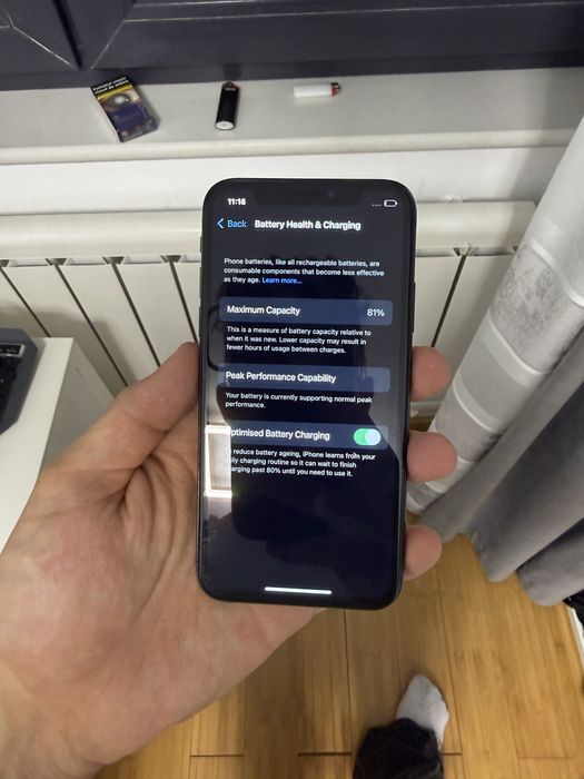 Iphone X 256 GB negru