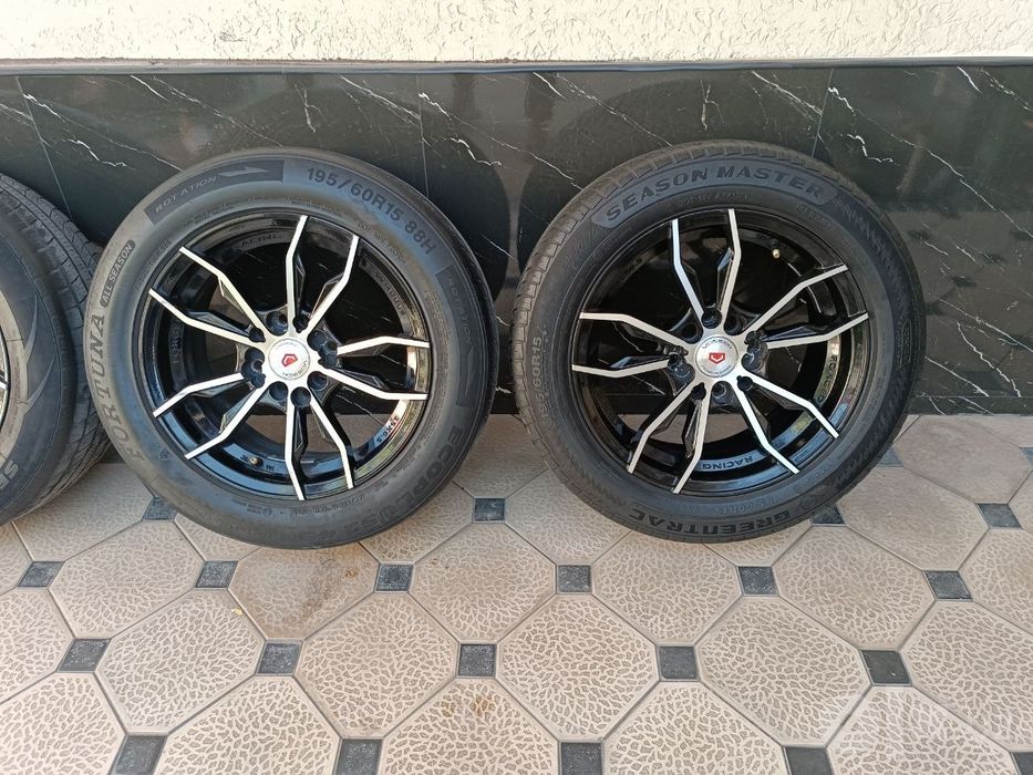 Vossen Diska Balon 195 60 R15 Holati Ideal Jentra Lasettiga