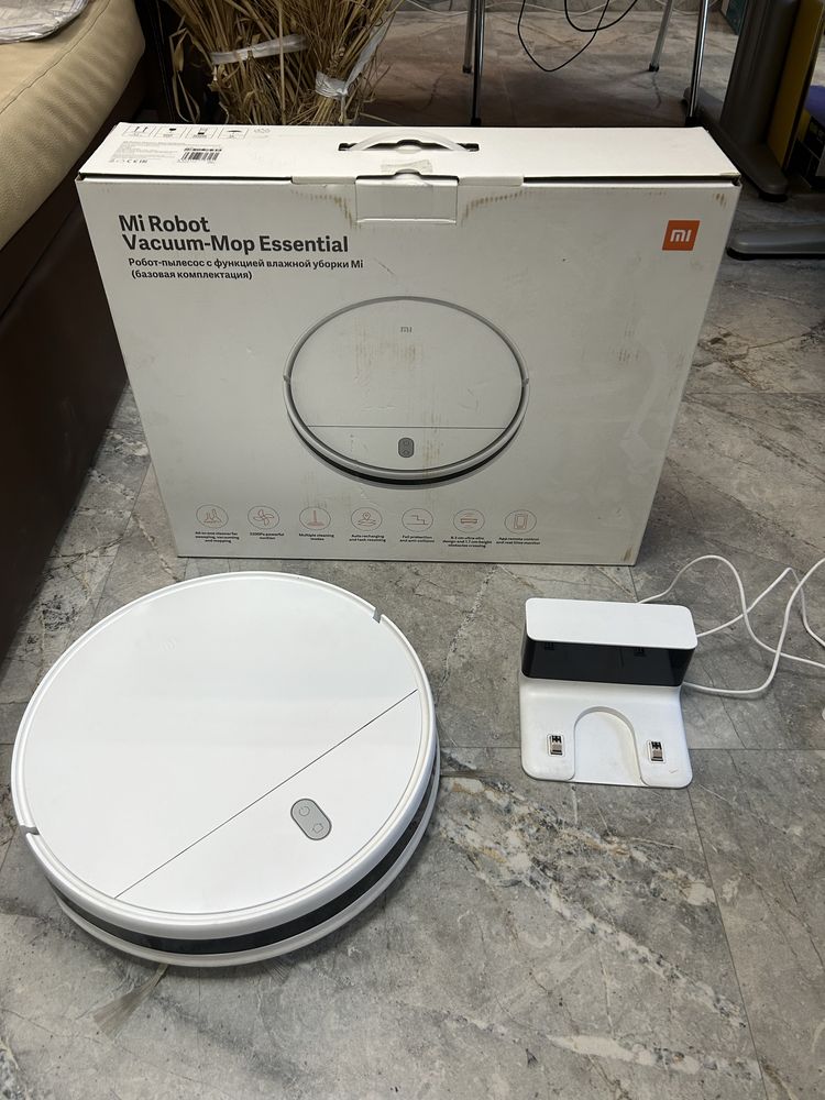 Прахосмукачка робот Xiaomi Mi Robot SKV4136GL Vacuum Mop Essential гр ...