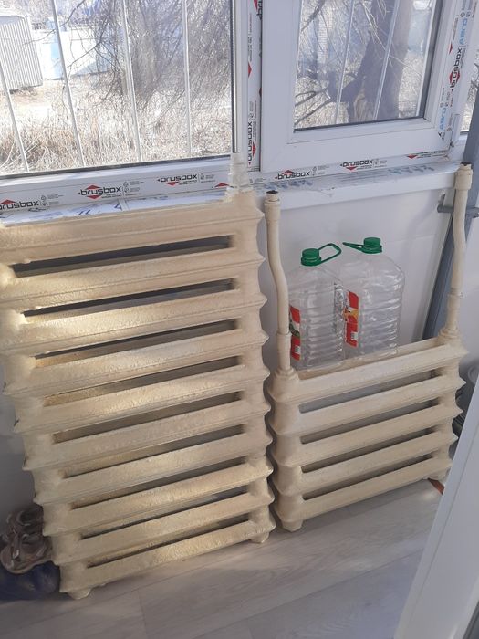 Чугунная батарея остался 5 секций